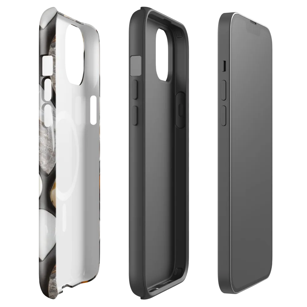Obsidian Agate on MagSafe Tough Case for iPhone® — Front
