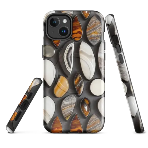 Obsidian Agate on a MagSafe Tough Case for iPhone®
