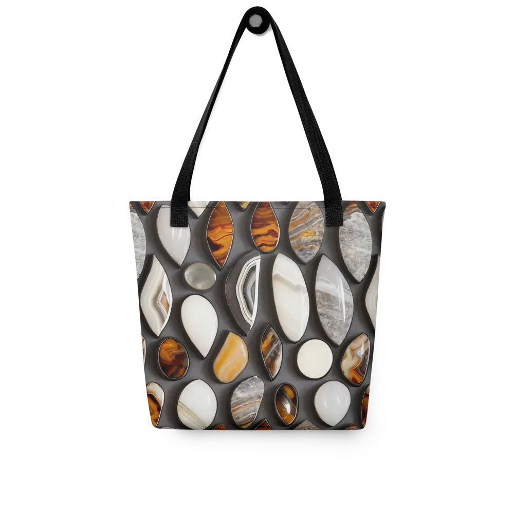 Obsidian Agate on Tote Bag — Front