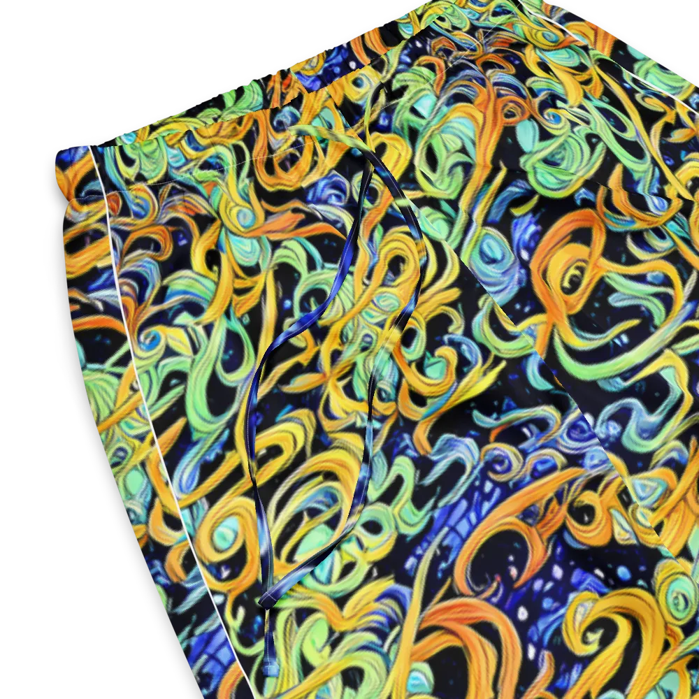 Midnight Ribbons on Women's Pajama Pants — Product details