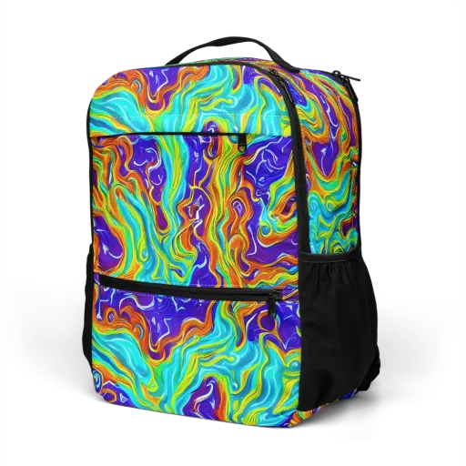 Liquid Carnival on a Utility Backpack