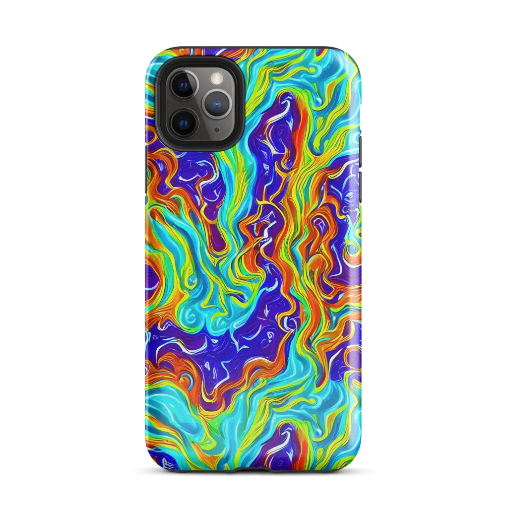 Liquid Carnival on Tough Case for iPhone® — Front