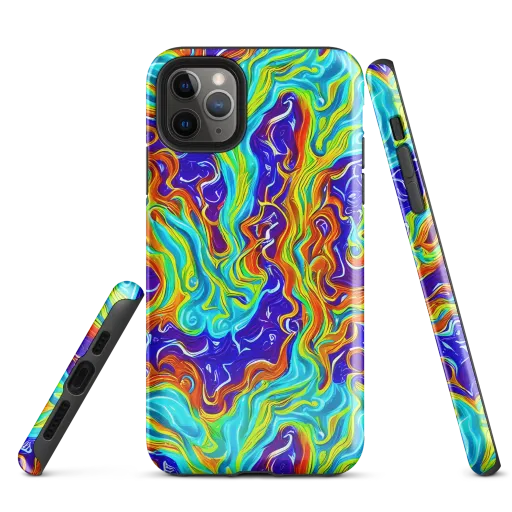 Liquid Carnival on a Tough Case for iPhone®