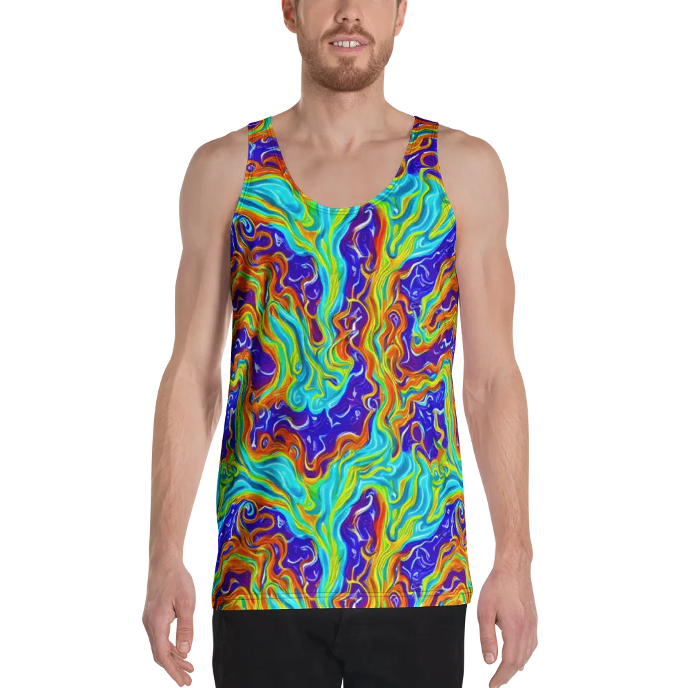Liquid Carnival on Men's Tank Top — Front