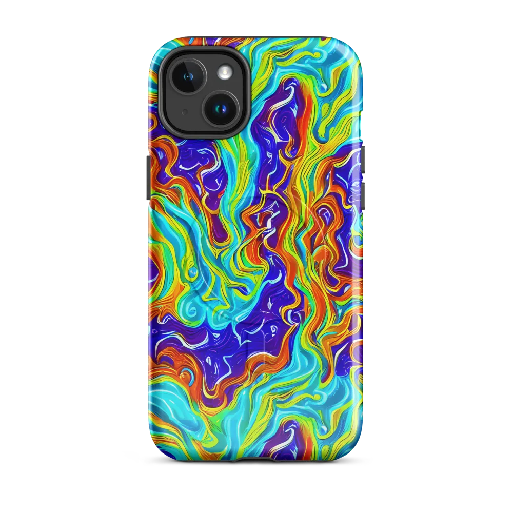 Liquid Carnival on MagSafe Tough Case for iPhone® — Front