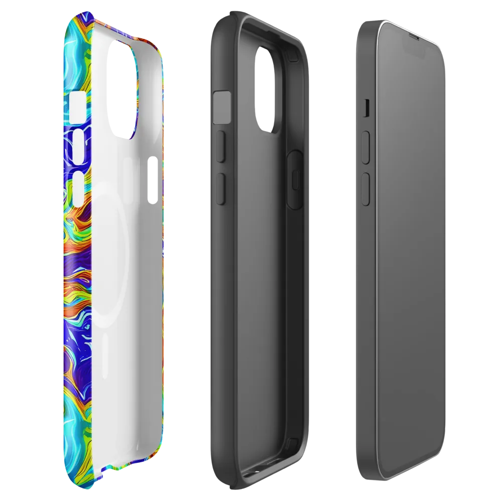 Liquid Carnival on MagSafe Tough Case for iPhone® — Front