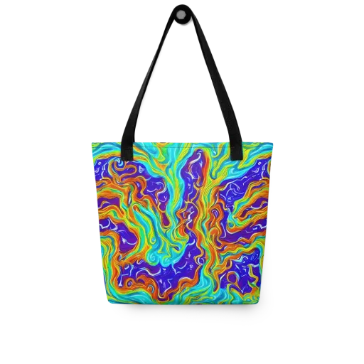 Liquid Carnival on a Tote Bag