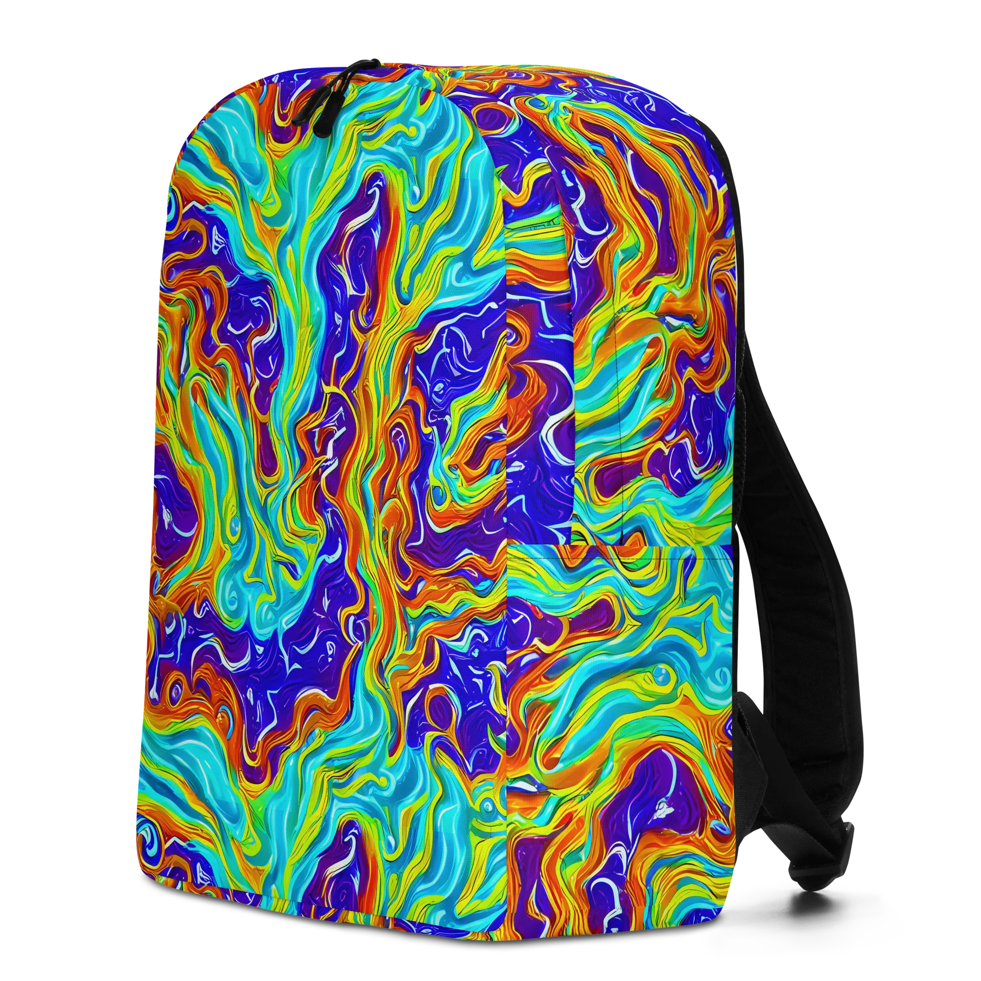 Liquid Carnival on Minimalist Backpack — Left