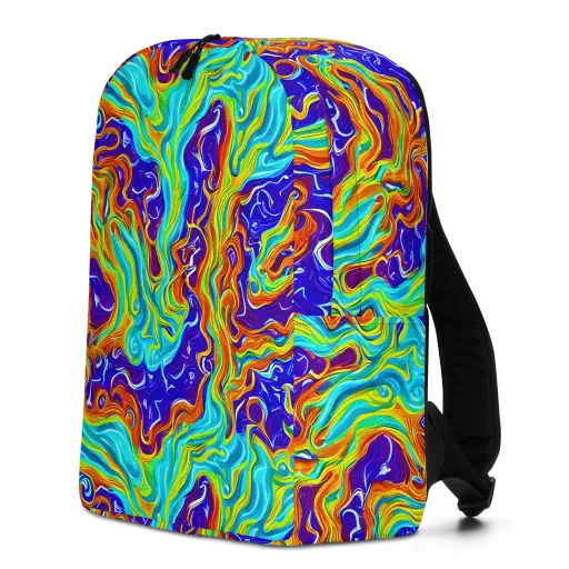 Liquid Carnival on a Minimalist Backpack