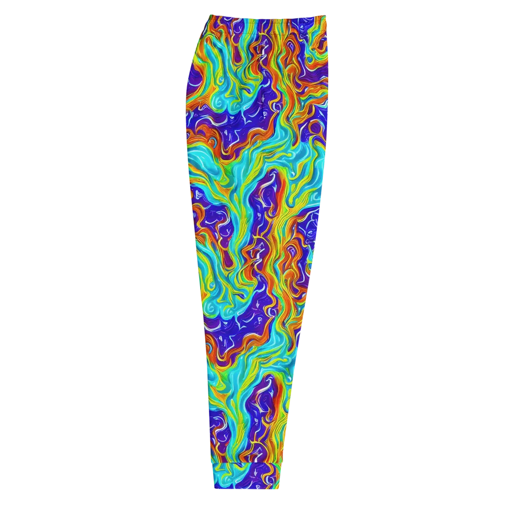 Liquid Carnival on Men's Joggers — Right