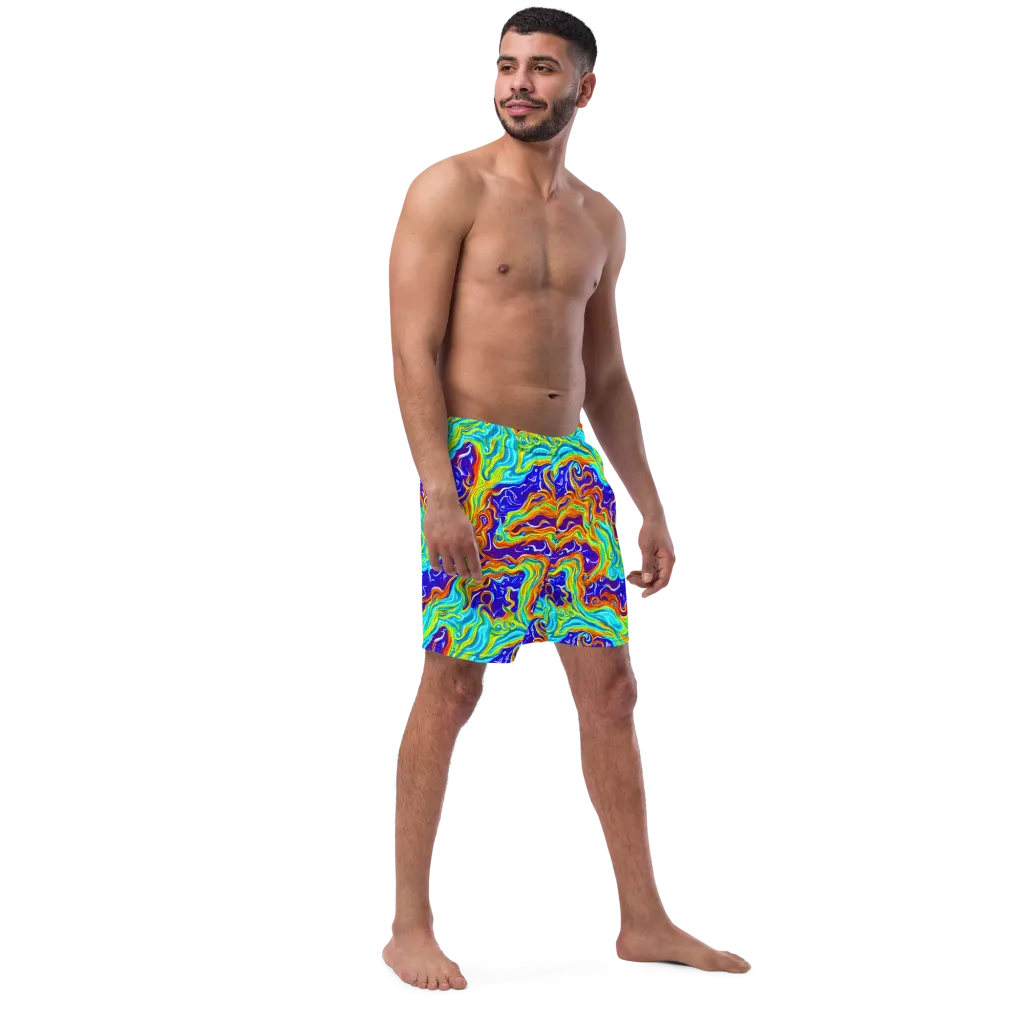 Liquid Carnival on Swim Trunks — Right Front