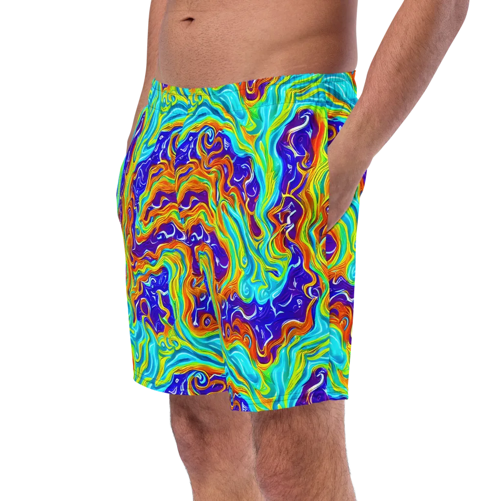 Liquid Carnival on Swim Trunks — Left Front