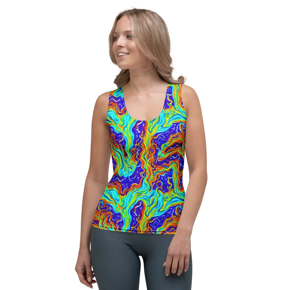 Liquid Carnival on Women's Tank Top — Front