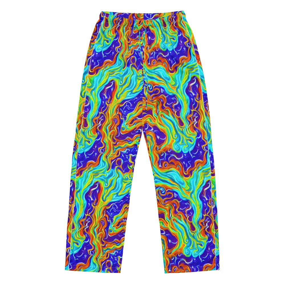Liquid Carnival on Women's Pajama Pants — Front