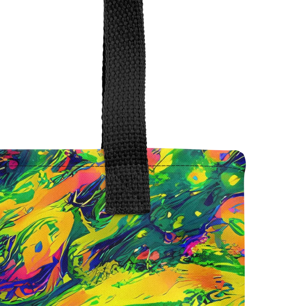 Fluorescent Frenzy on Tote Bag — Product details