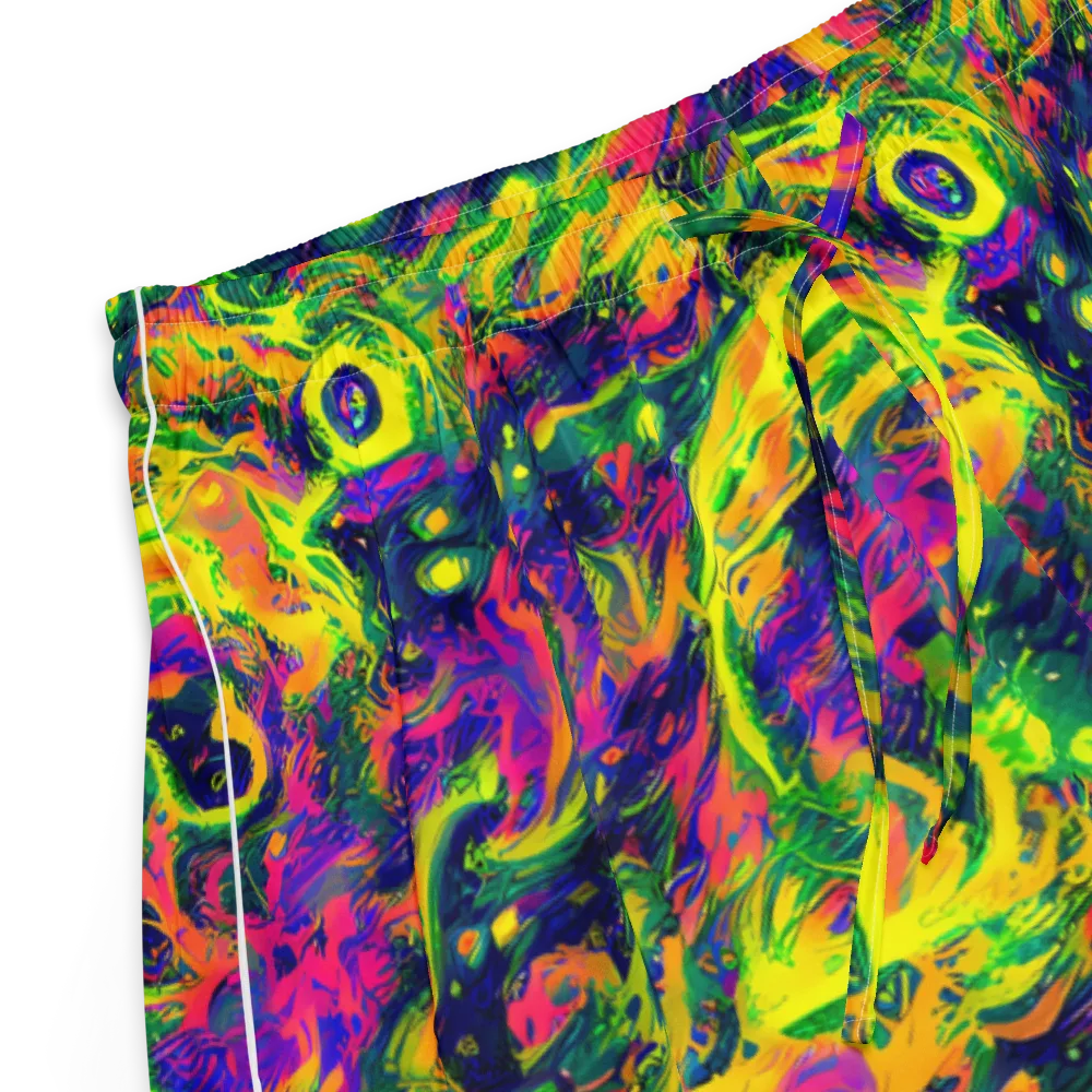 Fluorescent Frenzy on Women's Pajama Shorts — Product details
