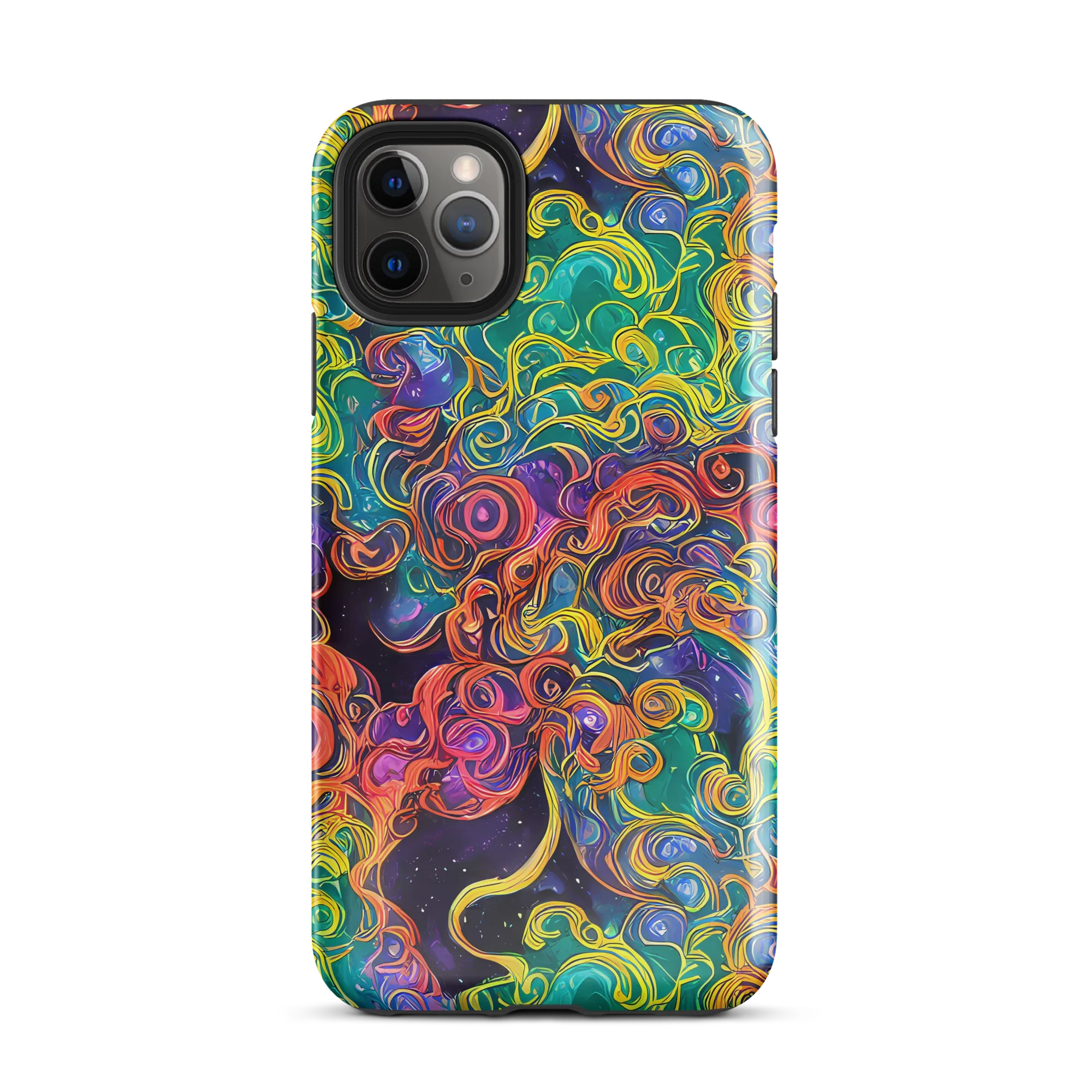 Cosmic Swirl on Tough Case for iPhone® — Front