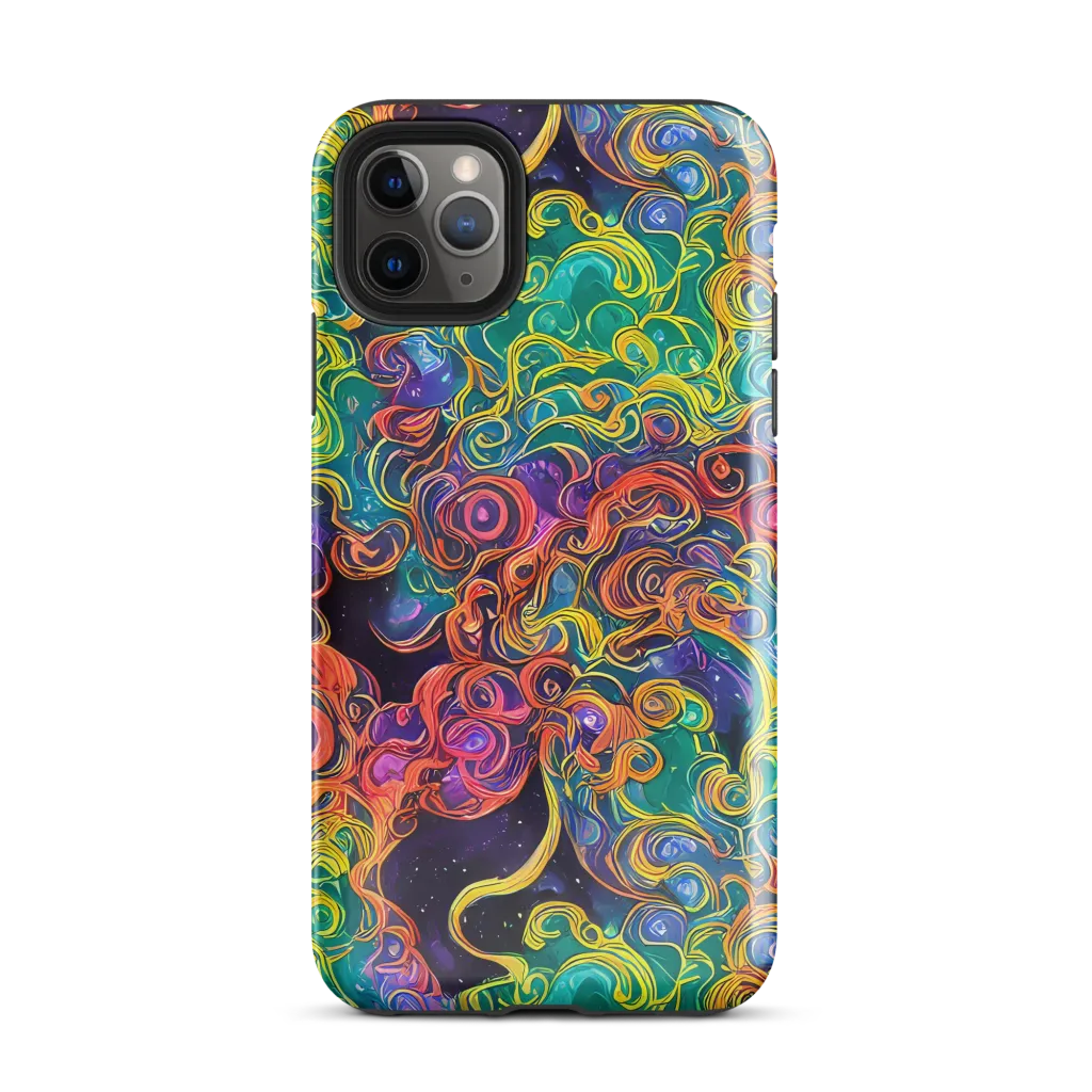 Cosmic Swirl on Tough Case for iPhone® — Front