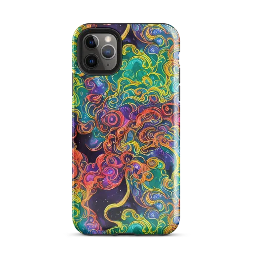 Cosmic Swirl on a Tough Case for iPhone®