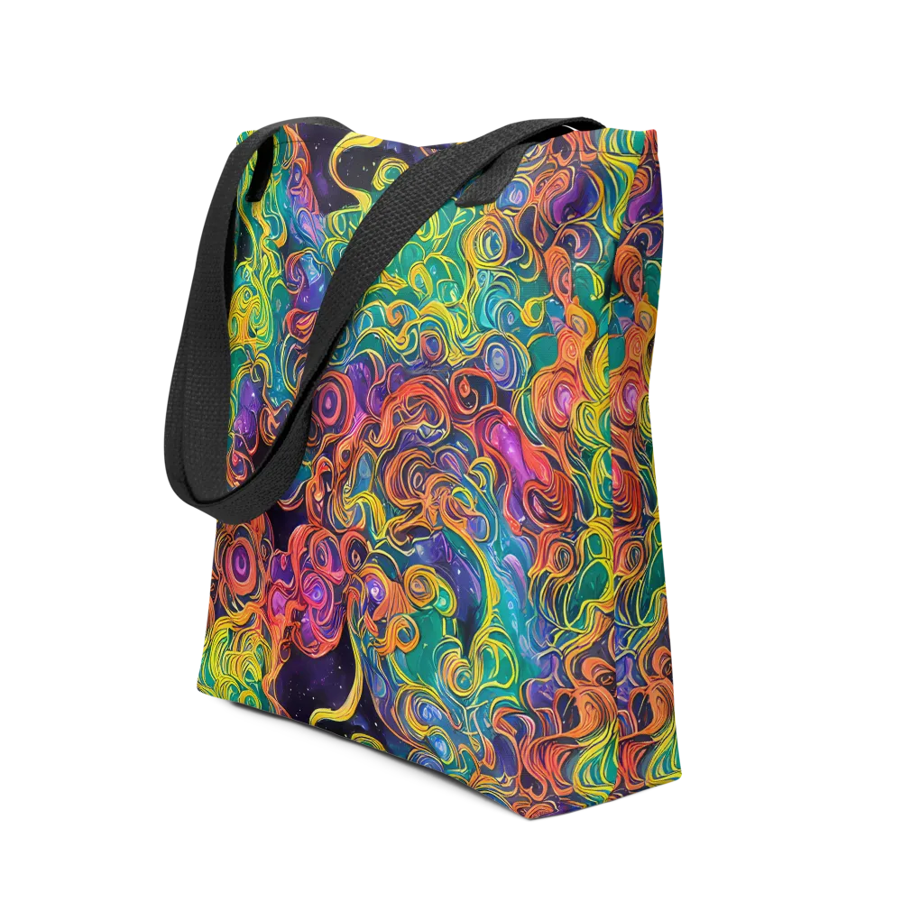 Cosmic Swirl on Tote Bag — Front
