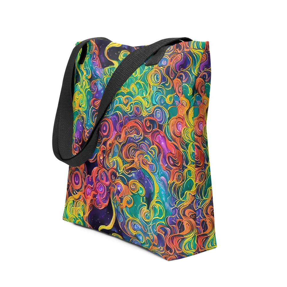 Cosmic Swirl on Tote Bag — Front
