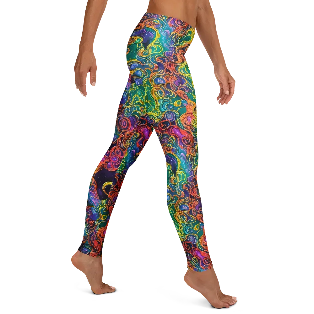 Cosmic Swirl on Leggings — Right