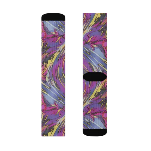 Psychedelic Surge on a Socks