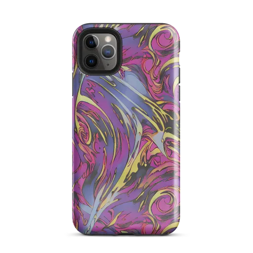 Psychedelic Surge on a Tough Case for iPhone®