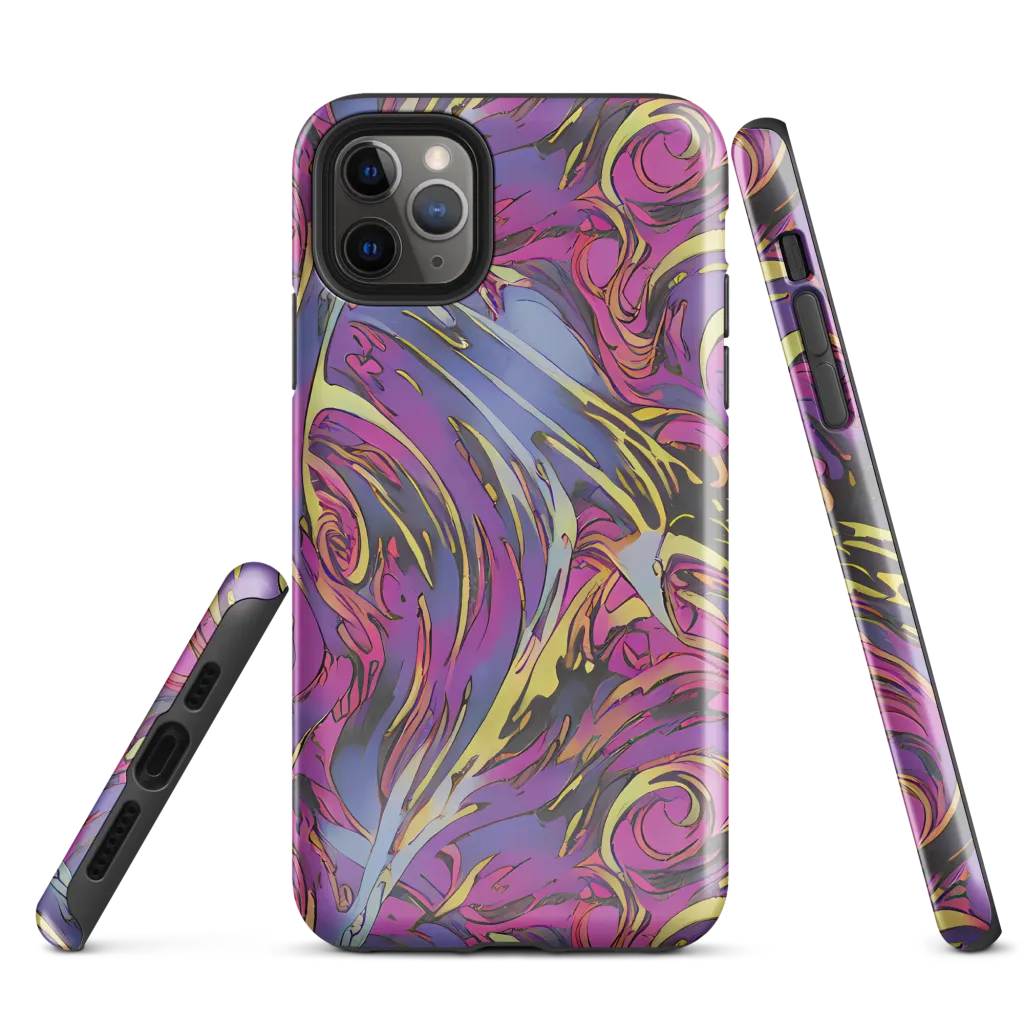 Psychedelic Surge on Tough Case for iPhone® — Front