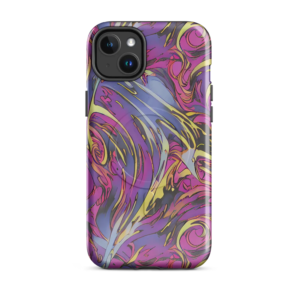 Psychedelic Surge on MagSafe Tough Case for iPhone® — Front