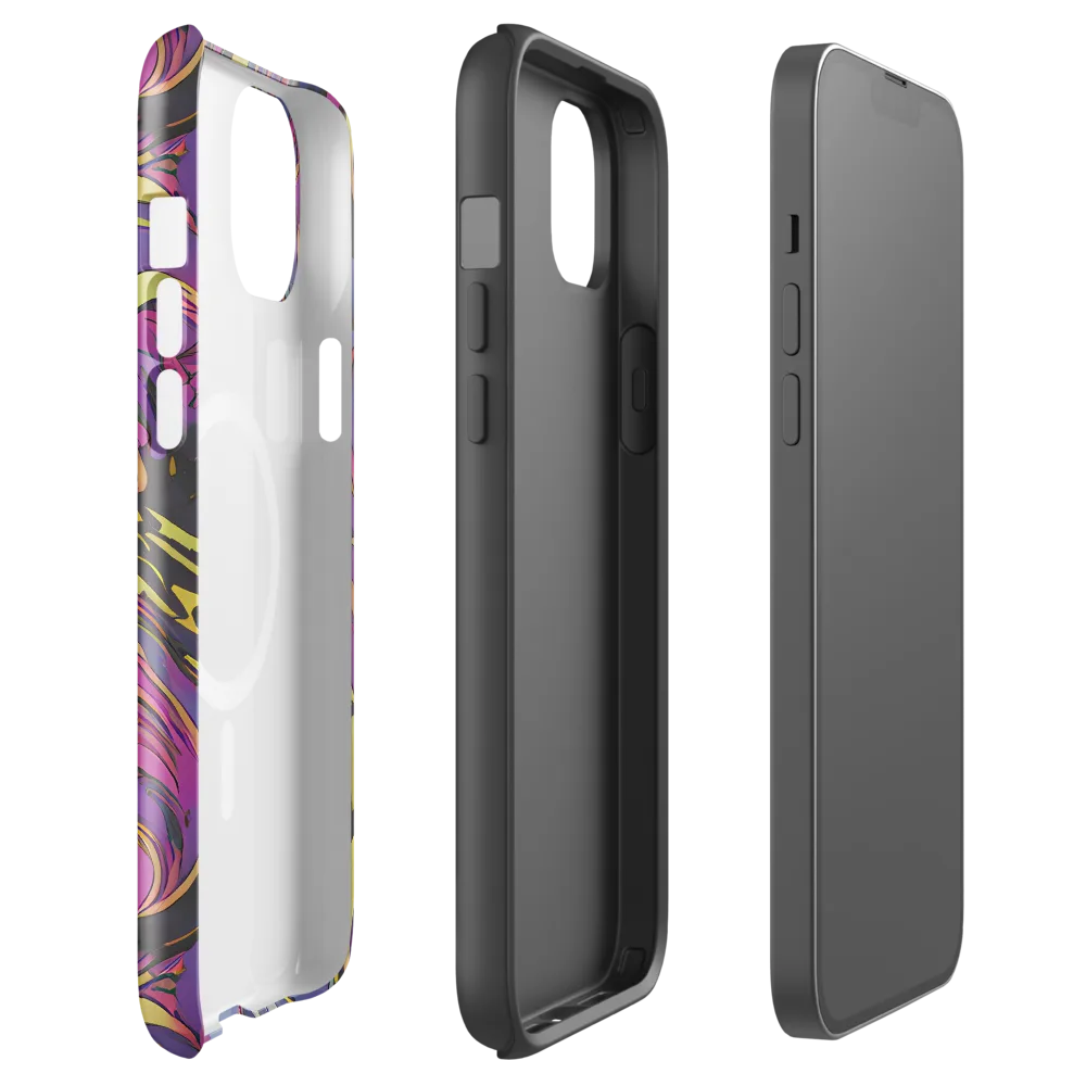 Psychedelic Surge on MagSafe Tough Case for iPhone® — Front