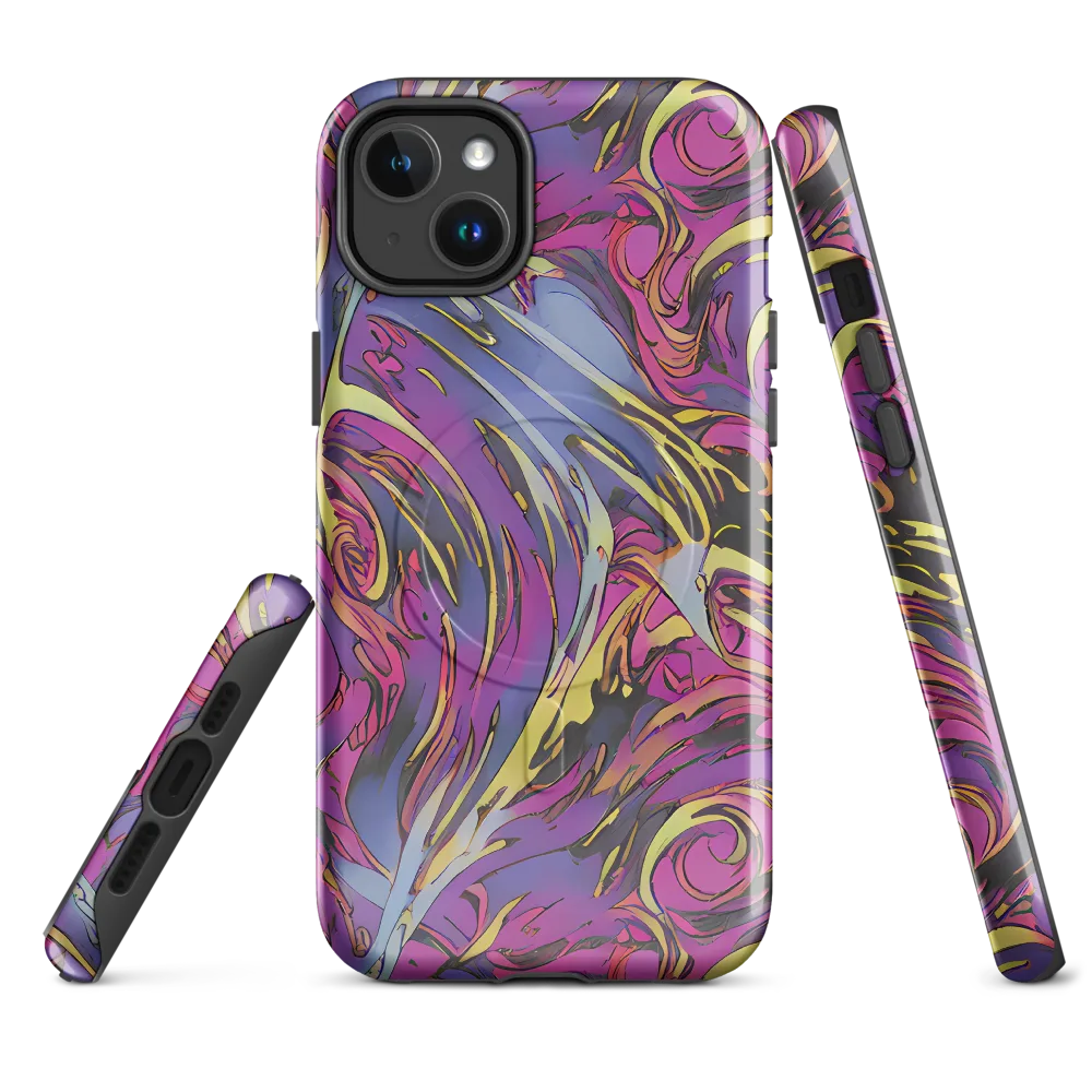 Psychedelic Surge on MagSafe Tough Case for iPhone® — Front