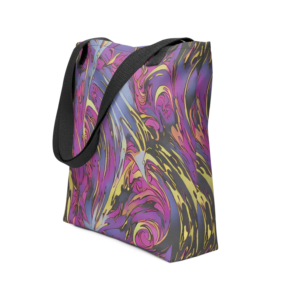 Psychedelic Surge on Tote Bag — Front
