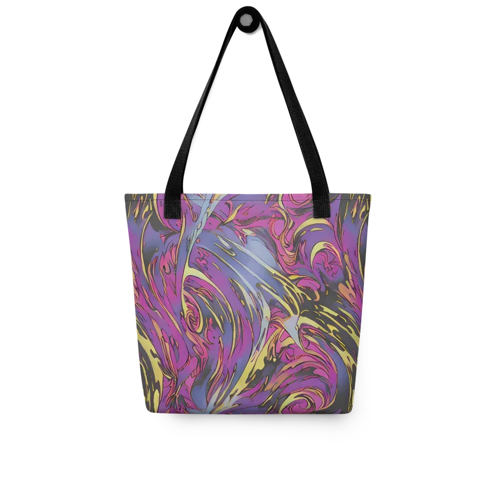 Psychedelic Surge on Tote Bag — Front