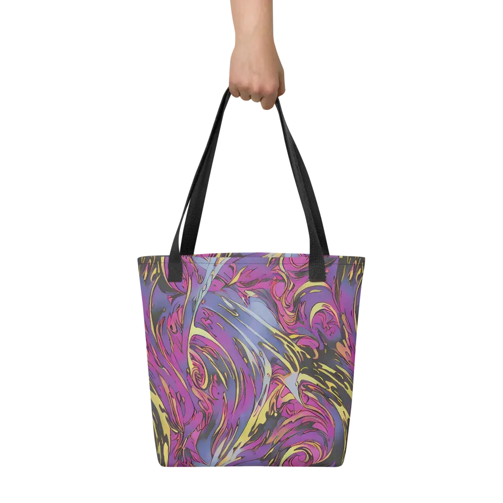 Psychedelic Surge on Tote Bag — Front