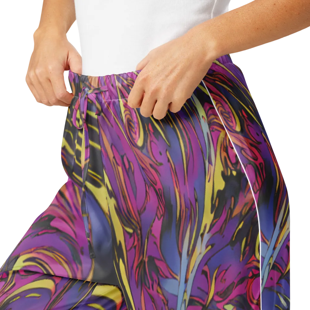 Psychedelic Surge on Women's Pajama Pants — Product details
