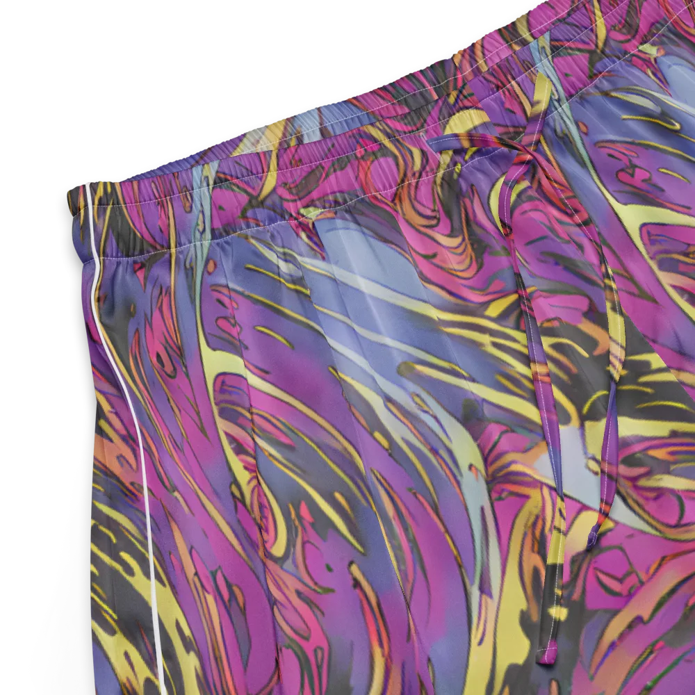 Psychedelic Surge on Women's Pajama Shorts — Product details