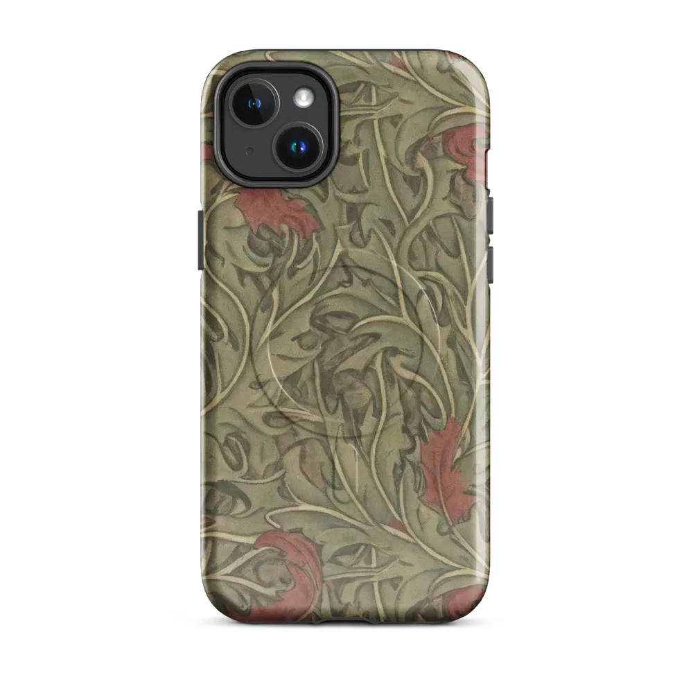 Moss Rose Arabesque on MagSafe Tough Case for iPhone® — Front