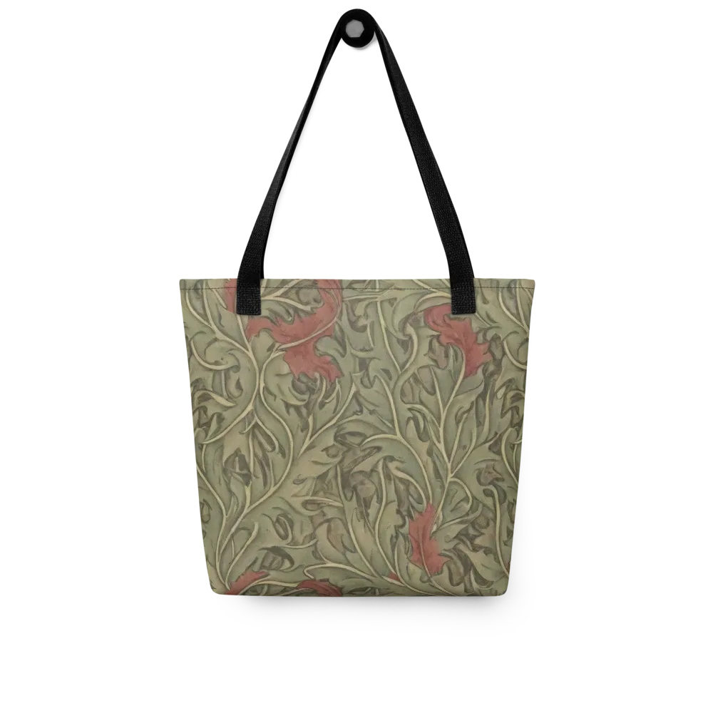 Moss Rose Arabesque on Tote Bag — Front