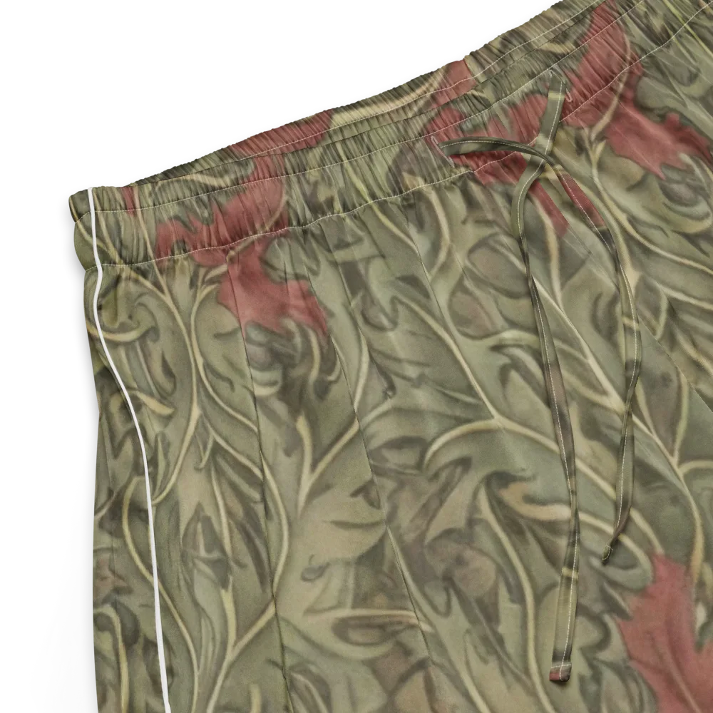 Moss Rose Arabesque on Women's Pajama Shorts — Product details