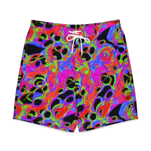 Luminous Abyss on a Men's Board Shorts