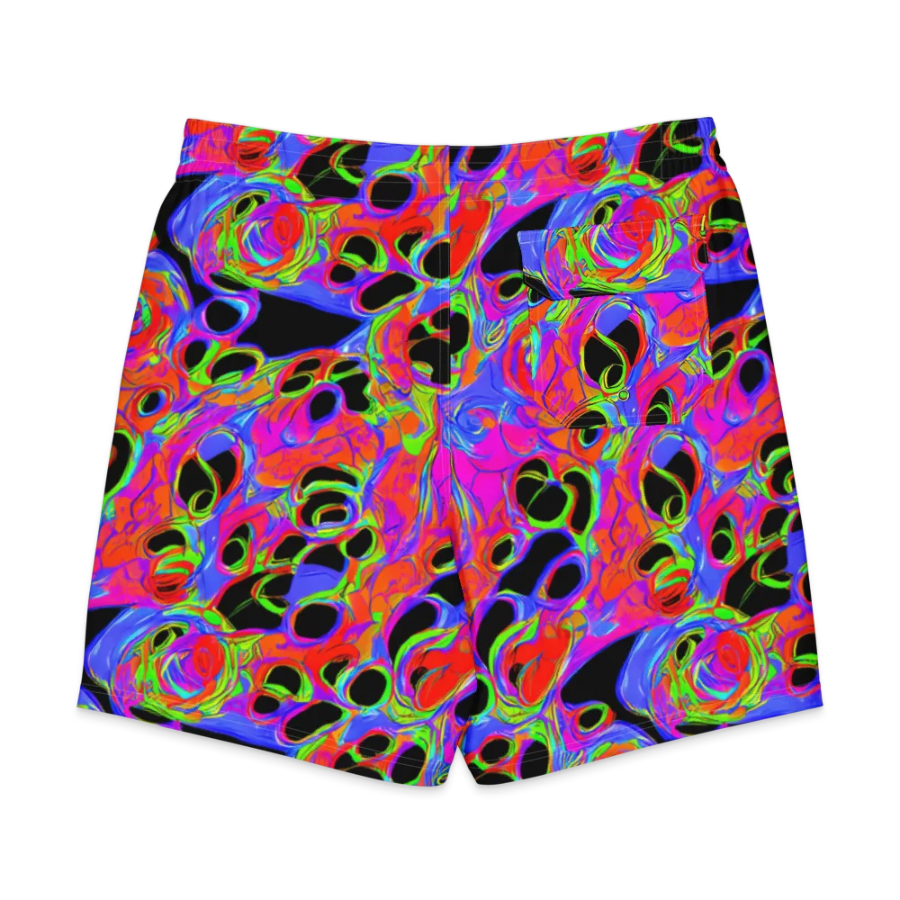 Luminous Abyss on Men's Board Shorts — Back