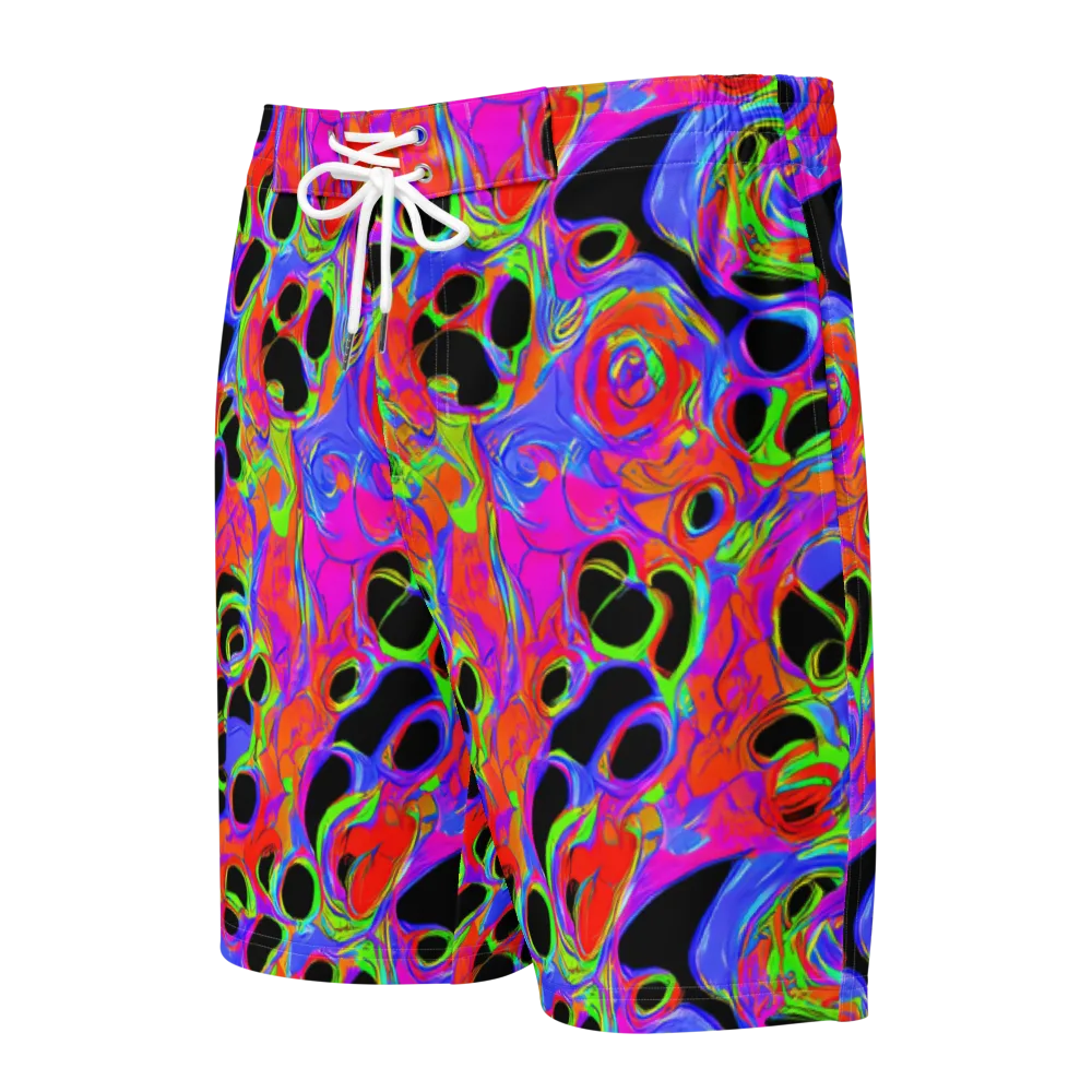 Luminous Abyss on Men's Board Shorts — Front