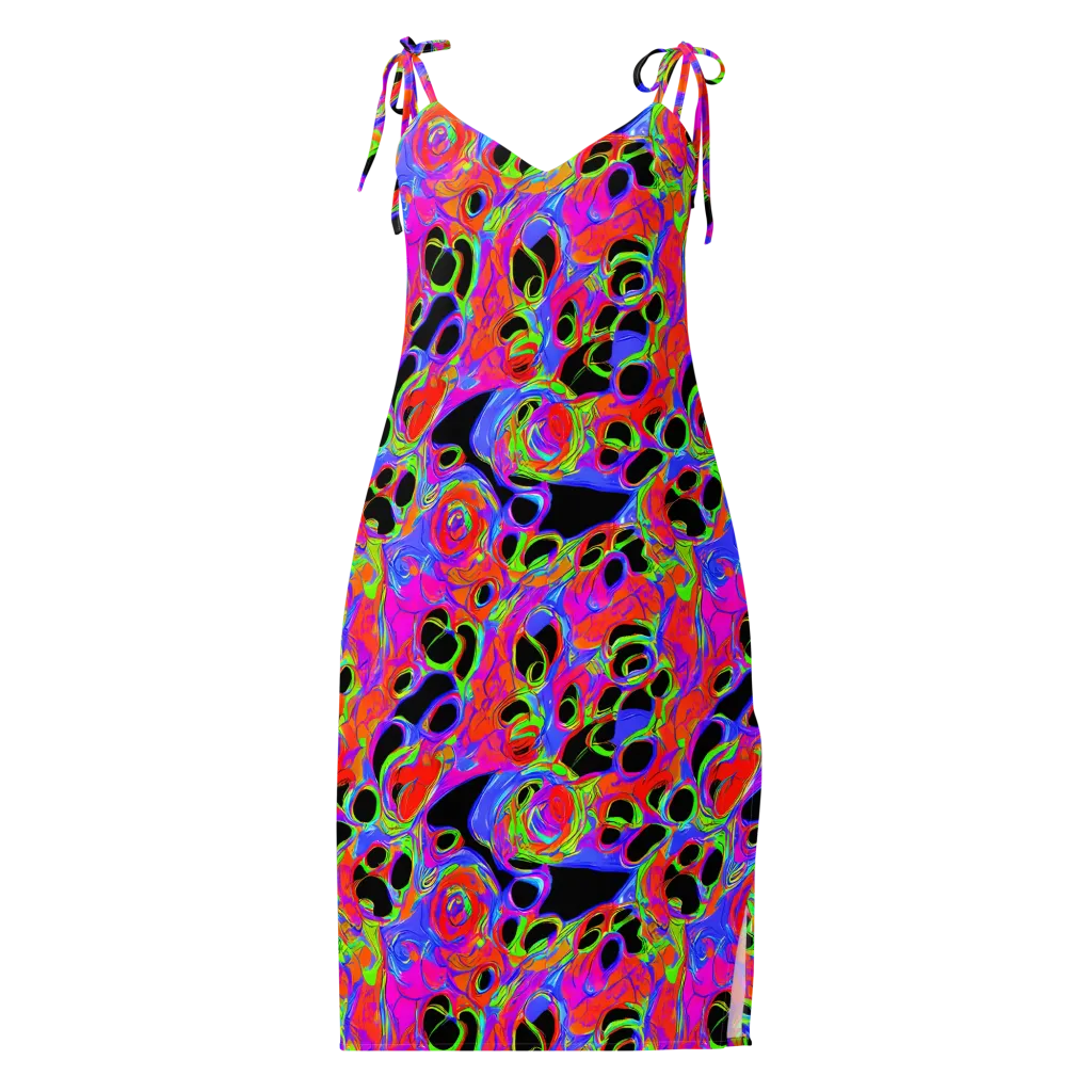 Luminous Abyss on Slip Dress — Front