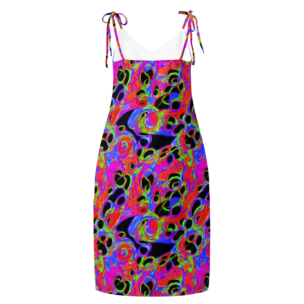 Luminous Abyss on Slip Dress — Back