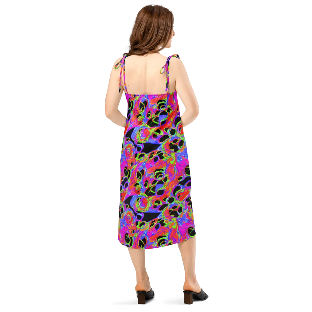 Luminous Abyss on Slip Dress — Back