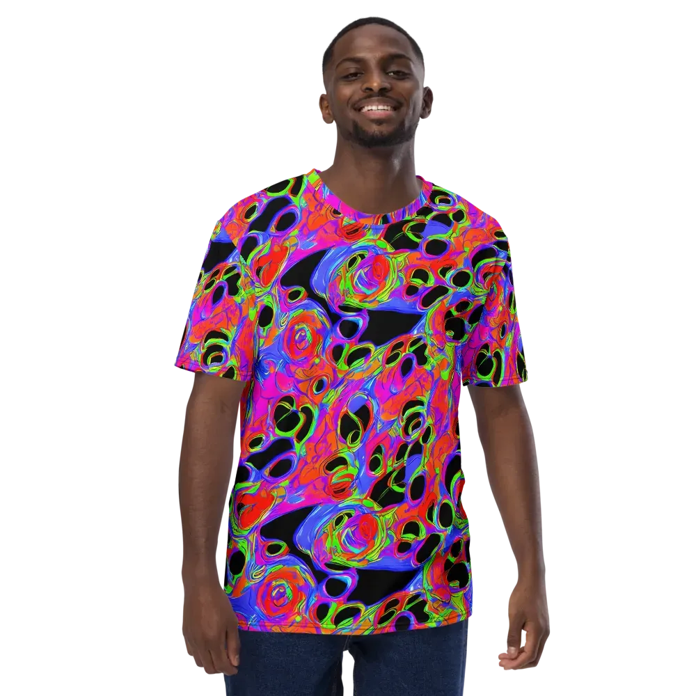 Luminous Abyss on Men's Crew Neck T-Shirt — Front