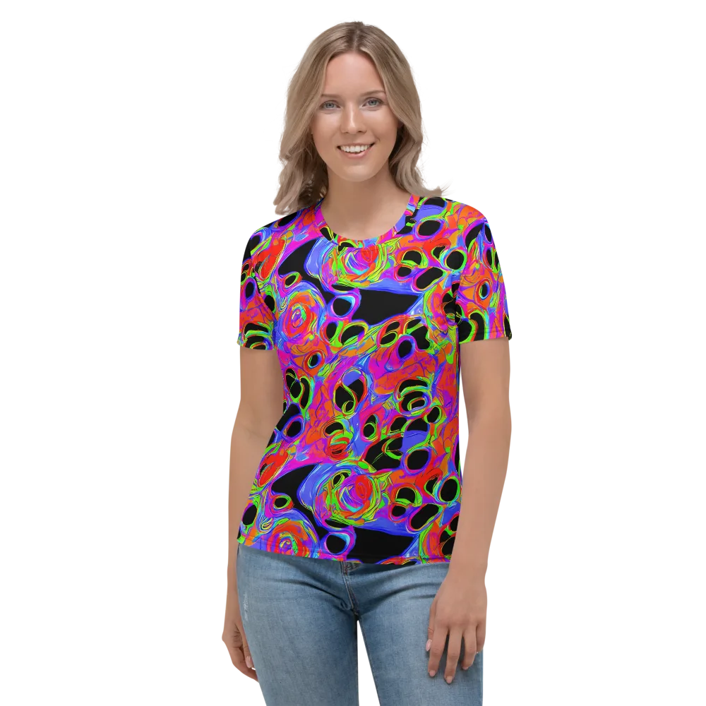 Luminous Abyss on Women's Crew Neck T-Shirt — Front