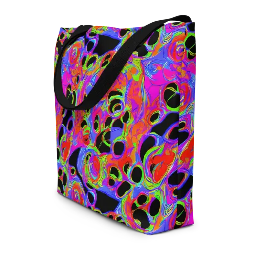 Luminous Abyss on a Large Tote Bag W/ Pocket