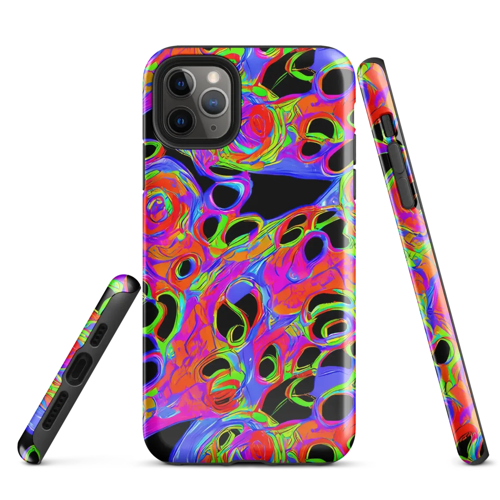 Luminous Abyss on Tough Case for iPhone® — Front